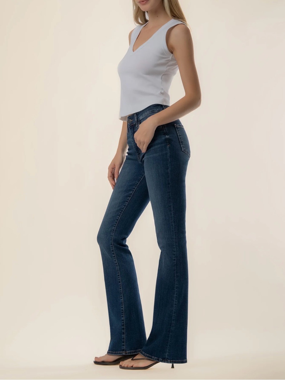 Kut From The Kloth “Natalie”Dark Blue Bootcut Jeans - Women